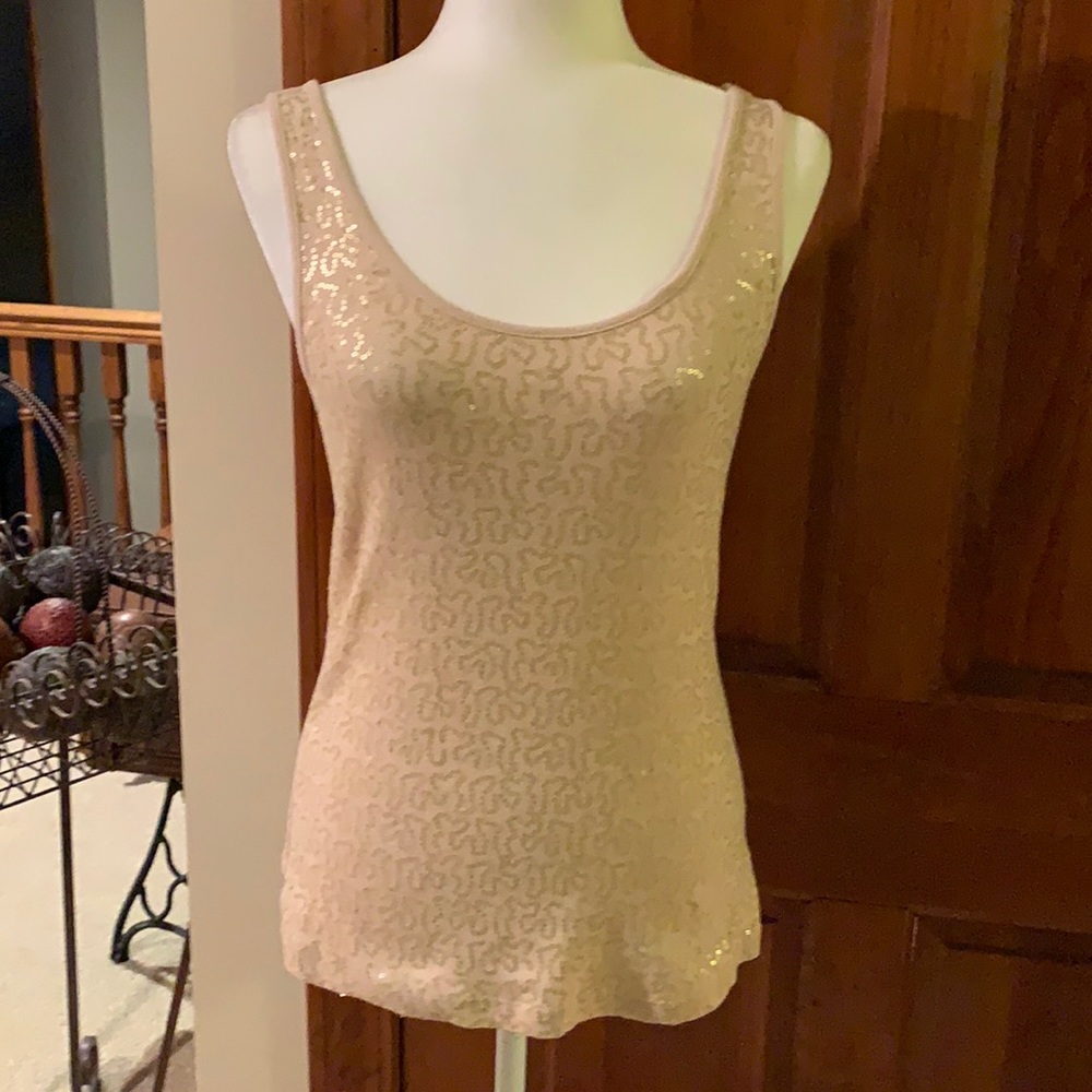 Sequined Tank Top